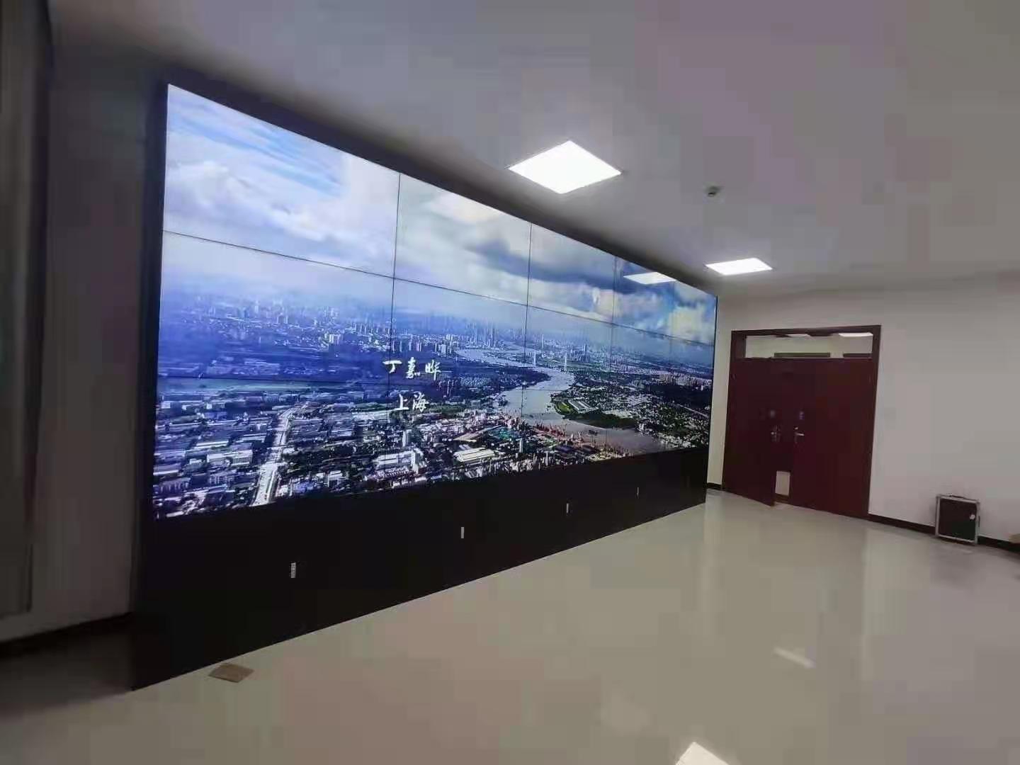 浙江拼接屏-55寸京东方液晶拼接屏3X4案例展示